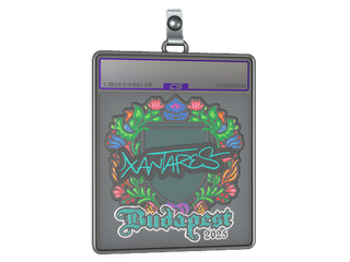 Sticker Slab | XANTARES (Embroidered) | Budapest 2025