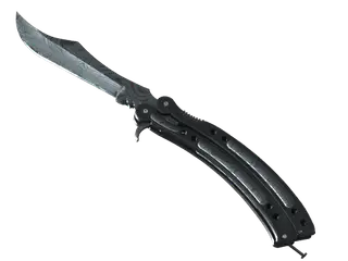 ★ StatTrak™ Butterfly Knife | Damascus Steel