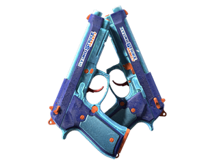 StatTrak™ Dual Berettas | Hydro Strike