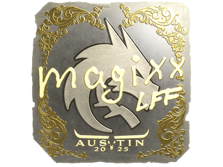 Sticker | magixx (Gold) | Austin 2025