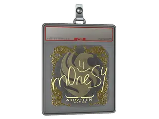 Sticker Slab | m0NESY (Gold) | Austin 2025