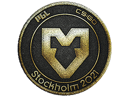 Patch | MOUZ (Gold) | Stockholm 2021