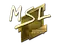 Sticker | MSL (Gold) | Boston 2018