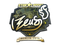 Sticker | Zeus (Gold) | Berlin 2019