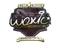 Sticker | woxic (Gold) | Berlin 2019