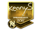 Sticker | kennyS (Gold) | Cluj-Napoca 2015 Sticker | kennyS (Gold) | Cluj-Napoca 2015