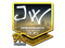 Sticker | JW (Foil) | Cluj-Napoca 2015