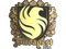 Sticker | Falcons (Gold) | Budapest 2025
